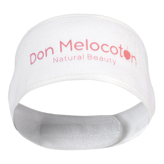 Diadema skincare de algodón y suavidad extrema Don melocotón