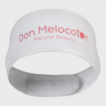 Diadema skincare de algodón y suavidad extrema Don melocotón